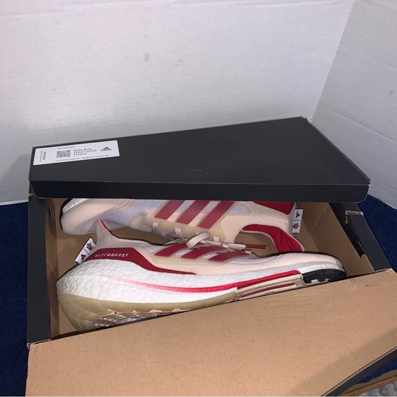 Adidas UltraBoost 21 GX7970 NCAA Pack - Indiana IU Basketball Shoes - Size 13 main image 4